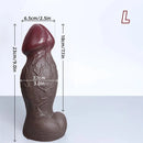 5.5in 6.7in 9in 11.4in Silicone Soft Lifelike Fantasy Dildo Adult Penis Sex Toy