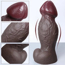 5.5in 6.7in 9in 11.4in Silicone Soft Lifelike Fantasy Dildo Adult Penis Sex Toy