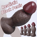 5.5in 6.7in 9in 11.4in Silicone Soft Lifelike Fantasy Dildo Adult Penis Sex Toy