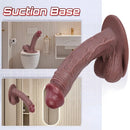5.5in 7.2in 8.6in Lifelike Sensation Silicone Soft Dildo For Prostate G-Spot