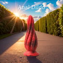 5.5in 7.3in 8.7in 10.7in Durable Build Soft Tentacle Silicone Anal Dildo