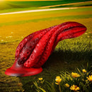 5.5in 7.3in 8.7in 10.7in Durable Build Soft Tentacle Silicone Anal Dildo