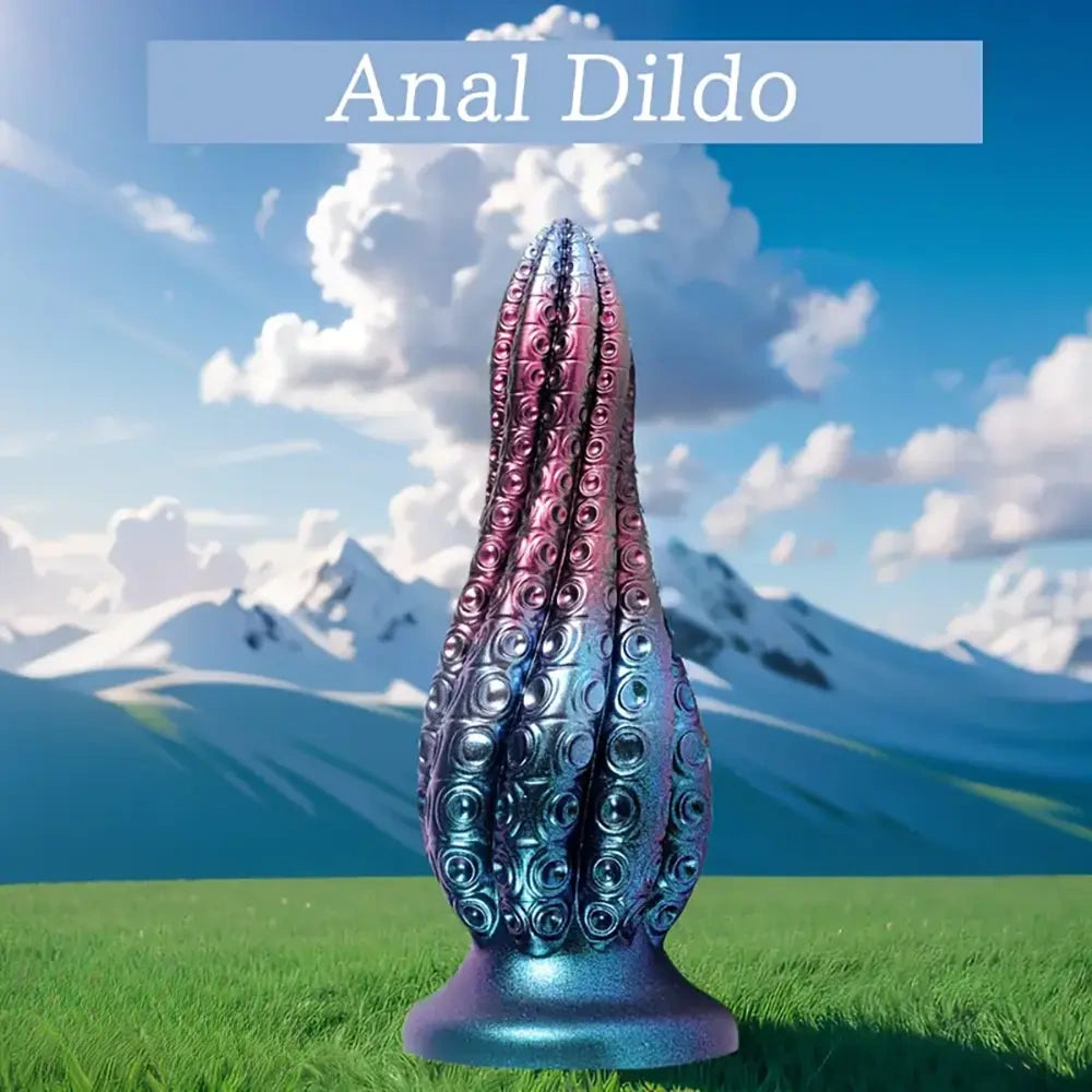 5.5in 7.3in Outstanding Silicone Soft Tentacle Anal Dildo Butt Plug