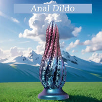 5.5in 7.3in Outstanding Silicone Soft Tentacle Anal Dildo Butt Plug