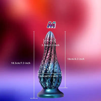5.5in 7.3in Outstanding Silicone Soft Tentacle Anal Dildo Butt Plug