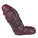 5.5in Male Wearable Masturbator Hollow Penis Silicone Dildo Sleeve