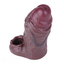 5.5in Male Wearable Masturbator Hollow Penis Silicone Dildo Sleeve