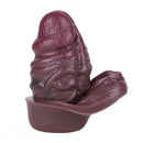 5.5in Male Wearable Masturbator Hollow Penis Silicone Dildo Sleeve