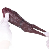 5.5in Male Wearable Masturbator Hollow Penis Silicone Dildo Sleeve
