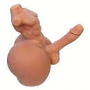 5.5in Premium Real Silicone Flexible Dildo With 5.1lb BBW Sex Doll Torso