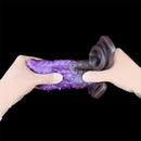5.62in Dragon Beast Creature Fantasy Hollow Dildo Sleeve With Penis Ring