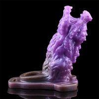 5.62in Dragon Beast Creature Fantasy Hollow Dildo Sleeve With Penis Ring