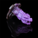 5.62in Dragon Beast Creature Fantasy Hollow Dildo Sleeve With Penis Ring
