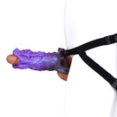 5.62in Dragon Beast Creature Fantasy Hollow Dildo Sleeve With Penis Ring