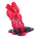 5.62in Hollow Dildo Built-in Keel Vibration Remote Strapon Animal Cock Sleeve
