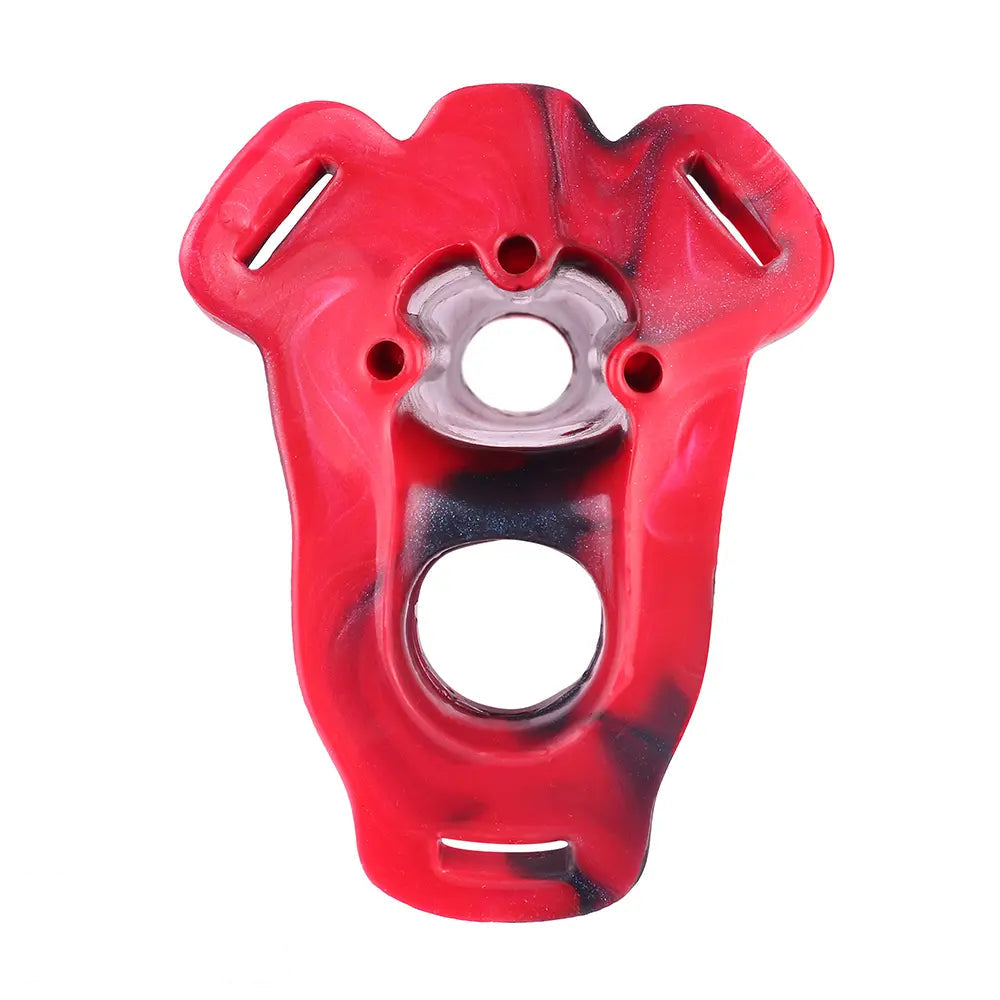 5.62in Hollow Dildo Built-in Keel Vibration Remote Strapon Animal Cock Sleeve