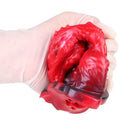 5.62in Hollow Dildo Built-in Keel Vibration Remote Strapon Animal Cock Sleeve