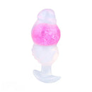5.63in Luminous Silicone Anal Beads Dildo Anal Sex Toy With Anchor