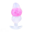 5.63in Luminous Silicone Anal Beads Dildo Anal Sex Toy With Anchor