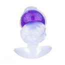 5.63in Luminous Silicone Anal Beads Dildo Anal Sex Toy With Anchor