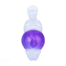 5.63in Luminous Silicone Anal Beads Dildo Anal Sex Toy With Anchor