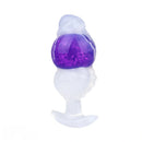 5.63in Luminous Silicone Anal Beads Dildo Anal Sex Toy With Anchor