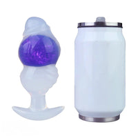 5.63in Luminous Silicone Anal Beads Dildo Anal Sex Toy With Anchor