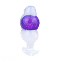 5.63in Luminous Silicone Anal Beads Dildo Anal Sex Toy With Anchor