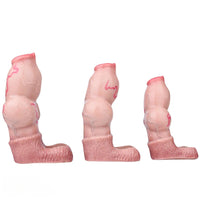 5.66in 6.73in 7.12in Realistic Dog Knot Silicone Dildo Sleeve Highquality Cock