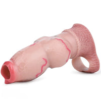 5.66in 6.73in 7.12in Realistic Dog Knot Silicone Dildo Sleeve Highquality Cock