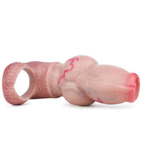 5.66in 6.73in 7.12in Realistic Dog Knot Silicone Dildo Sleeve Highquality Cock