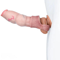 5.66in 6.73in 7.12in Realistic Dog Knot Silicone Dildo Sleeve Highquality Cock