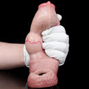 5.66in 6.73in 7.12in Realistic Dog Knot Silicone Dildo Sleeve Highquality Cock