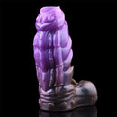 5.66in Dragon Spiked Beast Creature Fantasy Hollow Silicone Dildo Sleeve