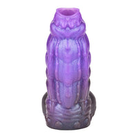 5.66in Dragon Spiked Beast Creature Fantasy Hollow Silicone Dildo Sleeve