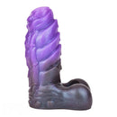 5.66in Dragon Spiked Beast Creature Fantasy Hollow Silicone Dildo Sleeve