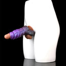 5.66in Dragon Spiked Beast Creature Fantasy Hollow Silicone Dildo Sleeve