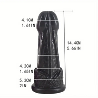 5.66in Fantasy Monster Cock Dildo For Couples Adult Love Sex Toy