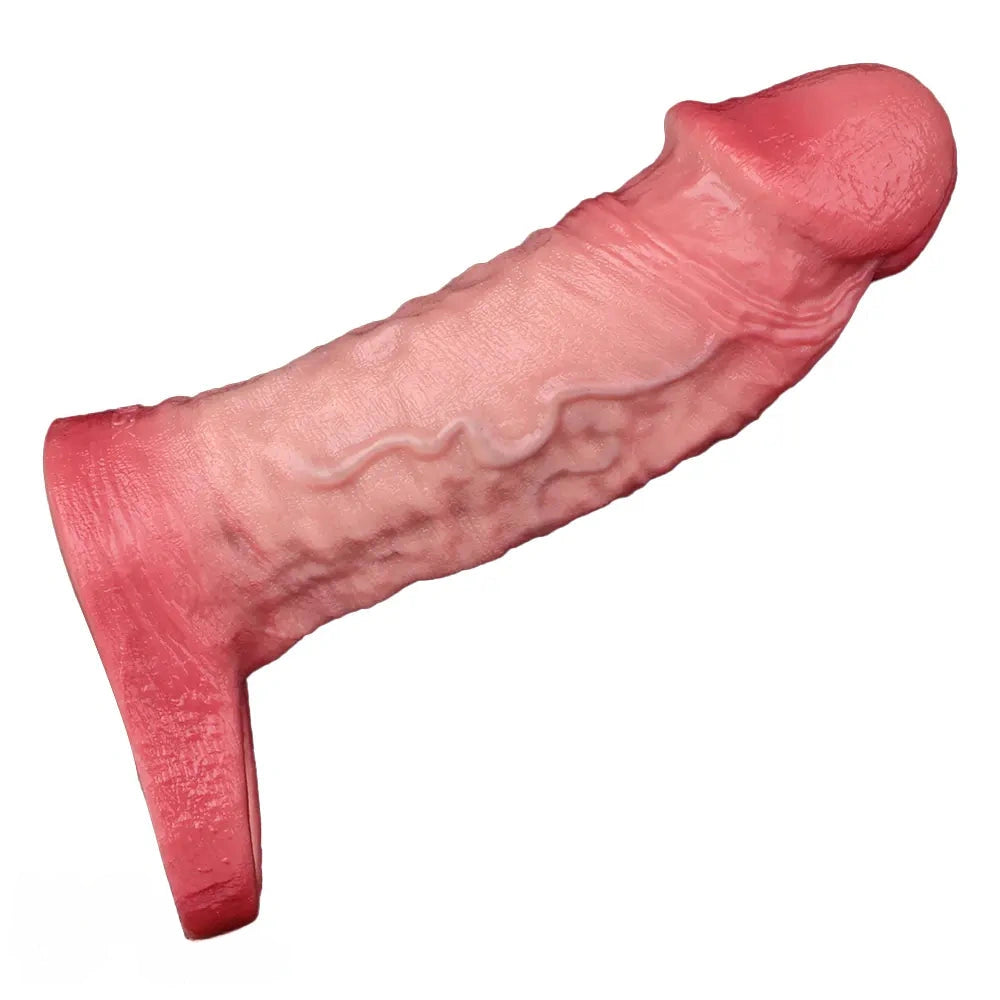 5.6in 6.42in Cock Sleeve Dildo Realistic Lifelike Blue Veins Cock Sleeve