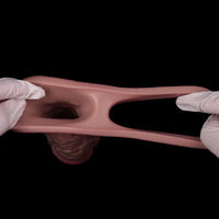 5.6in 6.42in Cock Sleeve Dildo Realistic Lifelike Blue Veins Cock Sleeve