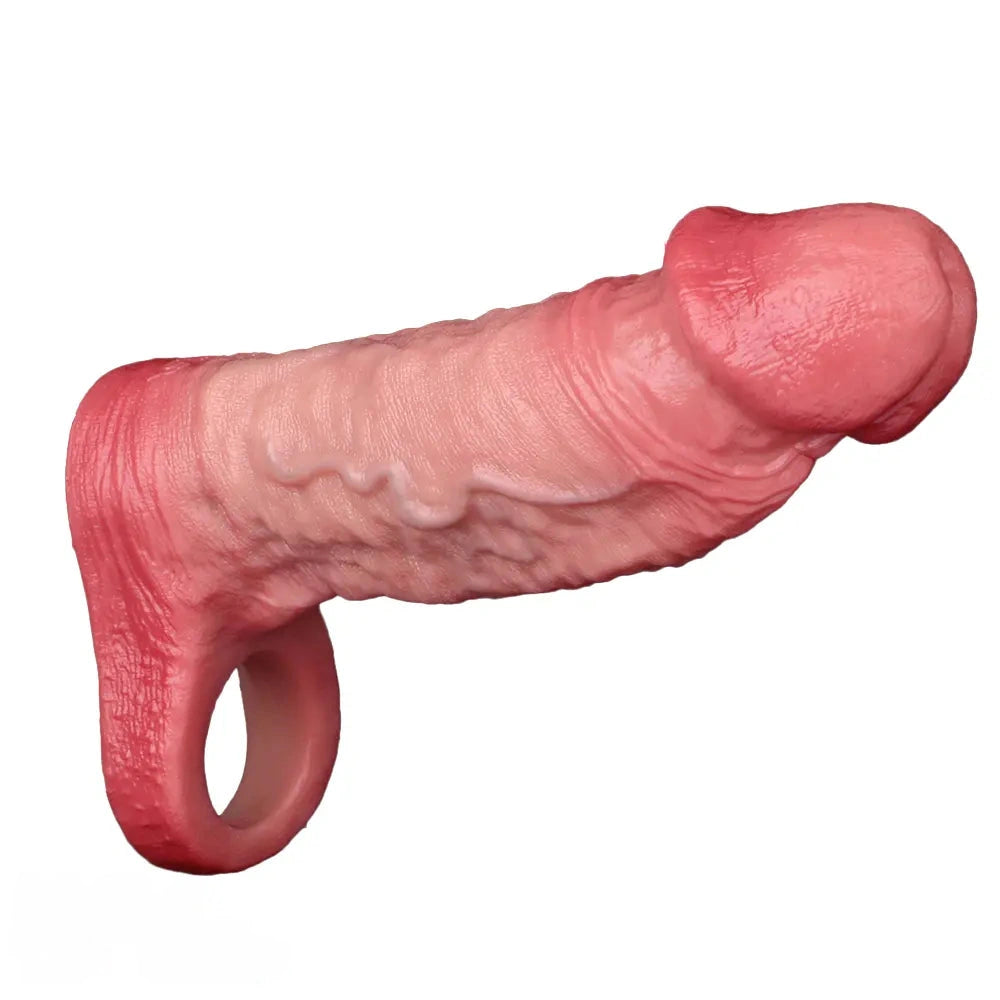 5.6in 6.42in Cock Sleeve Dildo Realistic Lifelike Blue Veins Cock Sleeve