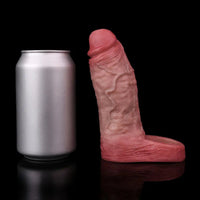 5.6in Realistic Ultra Soft Blue Veins Silicone Cock Sleeve Dildo For Women