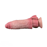 5.6in Realistic Ultra Soft Blue Veins Silicone Cock Sleeve Dildo For Women