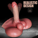 5.71in Dildo With Sex Torso Silicone Female Vaginal Stimulator Adult Sex Toy