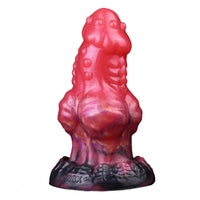 5.71in Fantasty Knot Spiked Silicone Dildo Soft Masturbator with Simulate