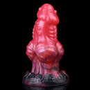 5.71in Fantasty Knot Spiked Silicone Dildo Soft Masturbator with Simulate