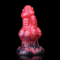 5.71in Fantasty Knot Spiked Silicone Dildo Soft Masturbator with Simulate