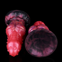 5.71in Fantasty Knot Spiked Silicone Dildo Soft Masturbator with Simulate