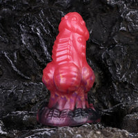 5.71in Fantasty Knot Spiked Silicone Dildo Soft Masturbator with Simulate