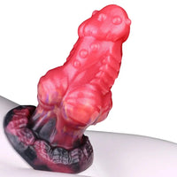 5.71in Fantasty Knot Spiked Silicone Dildo Soft Masturbator with Simulate